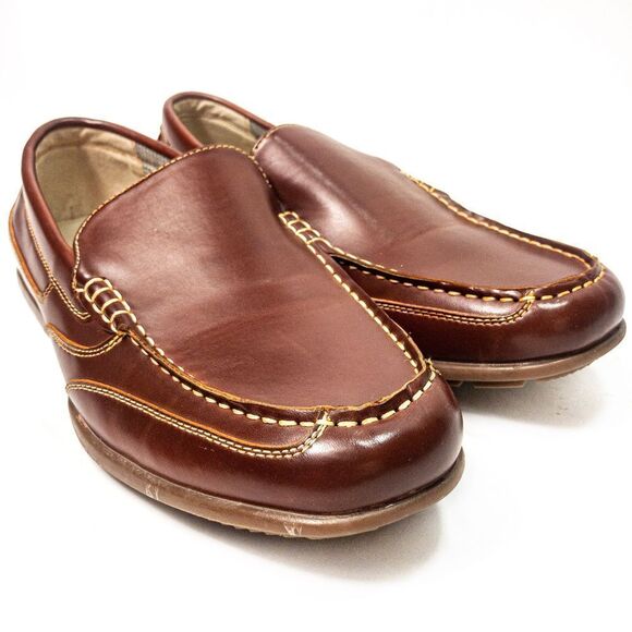 Nunn Bush Cale Driving Loafers Cognac Sz 8.5M - Picture 3 of 8